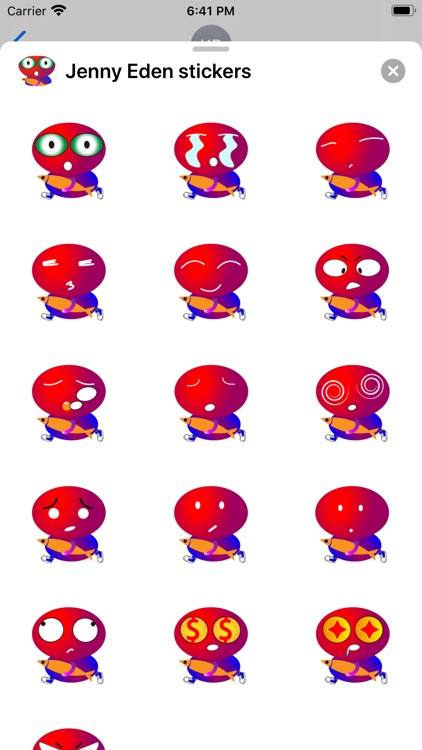 Jenny Eden stickers