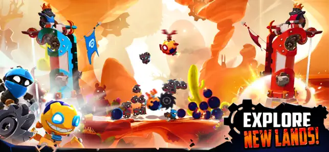 Badland Brawl, game for IOS