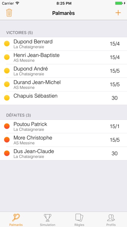 Mon Classement Tennis