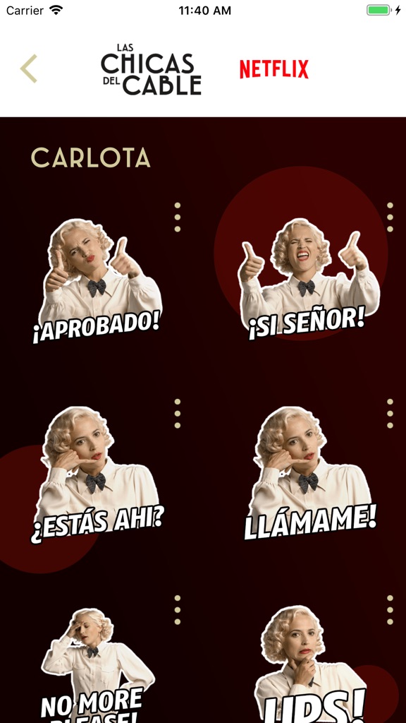 【图】Stickers Las Chicas del Cable(截图3)