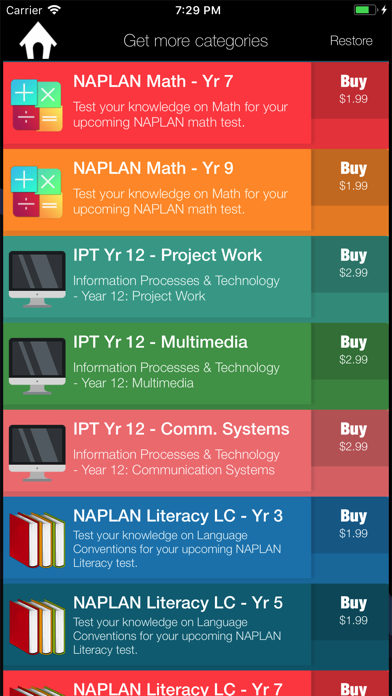 How to cancel & delete Proactivity NAPLAN and HSC from iphone & ipad 2