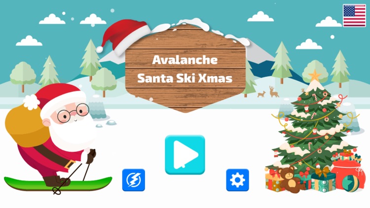 Avalanche - Santa Ski Xmas