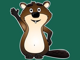 Beaver stickers for Messages