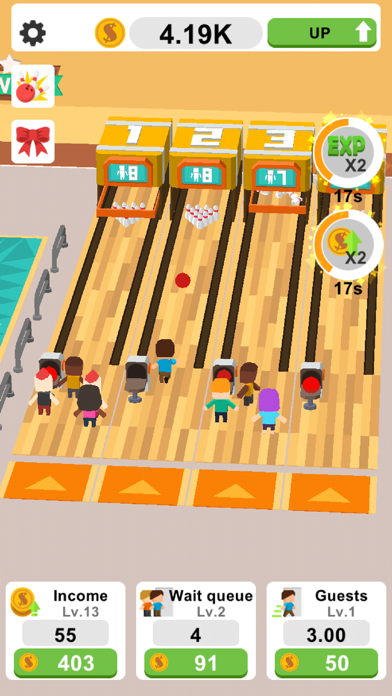 Idle Bowling screenshot 2