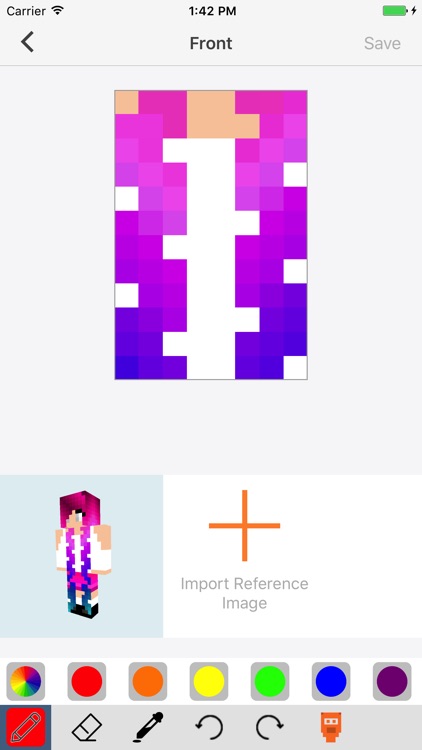 Colorful Minecraft Skins