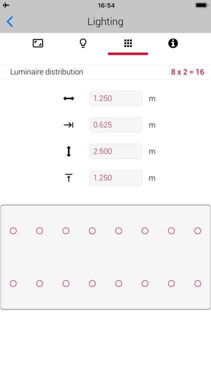 Calculation of lighting