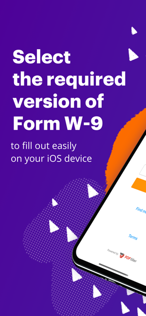 W-9 Form - PDF Template