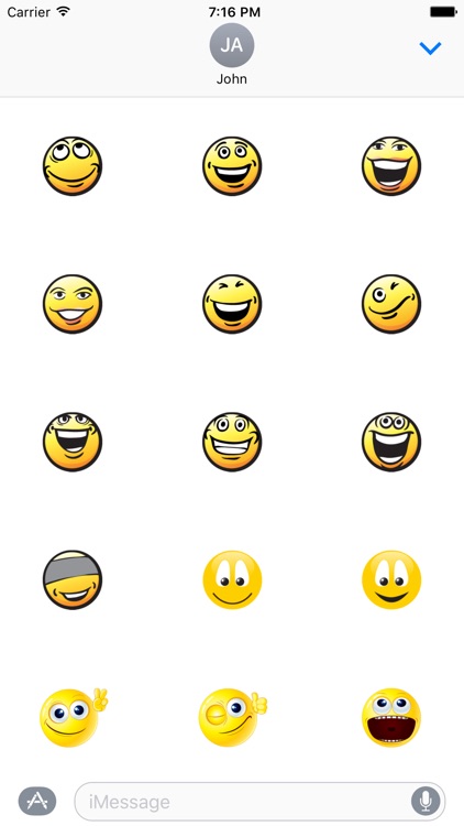 Happy Smile Stickers