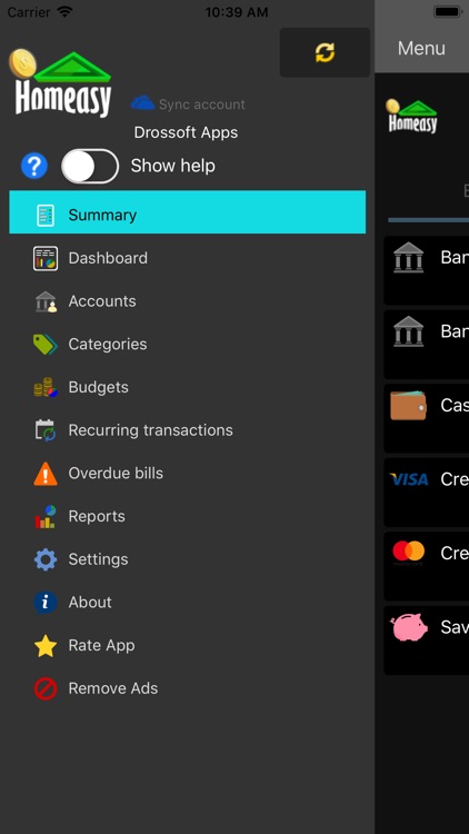 Homeasy - Bill reminder screenshot-4
