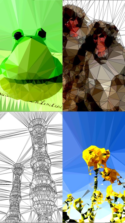 Polygon Art - 3D Image Editor