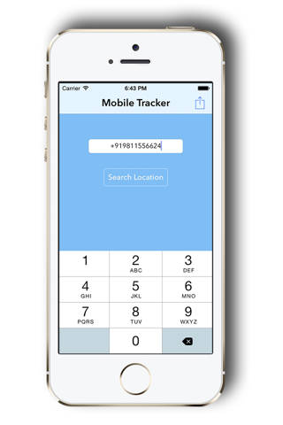 Mobile Number Tracker Area - náhled