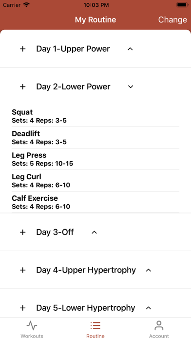 Gymtime: Track & Plan Workouts screenshot 4
