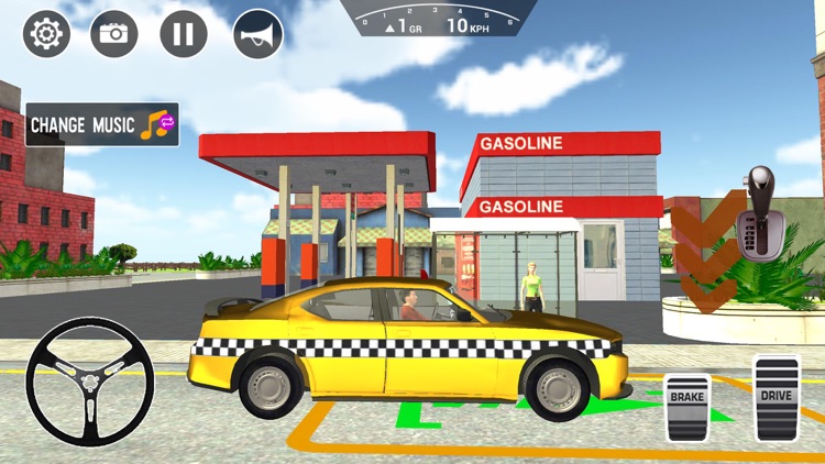 US Taxi Simulator & Car Drive