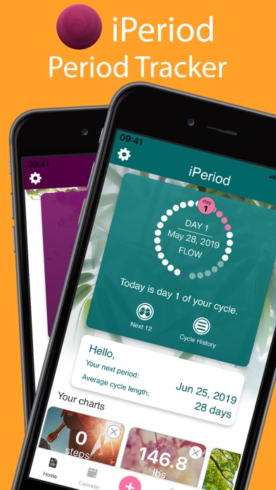 iPeriod Ultimate (Period / Menstrual Calendar) Screenshot 1