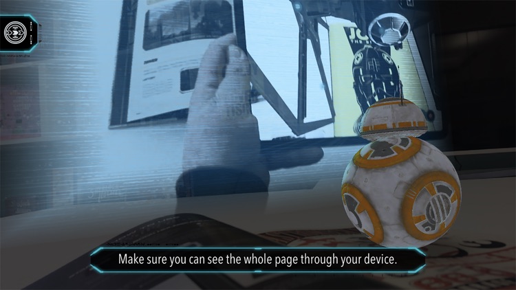 Star Wars AR Book Holoscanner