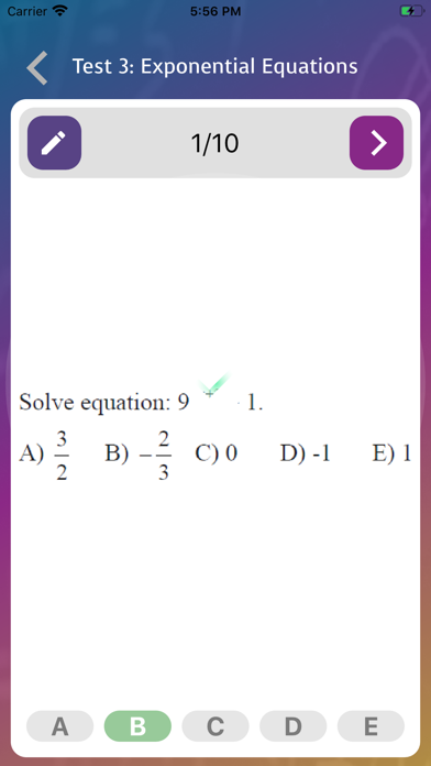 CLEP College Algebra screenshot 4