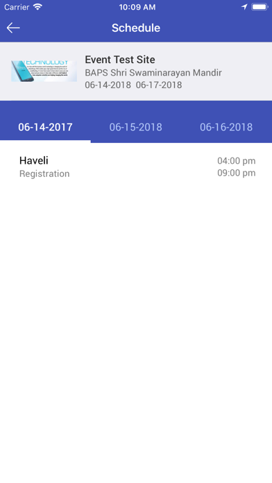 Events Registration screenshot 3