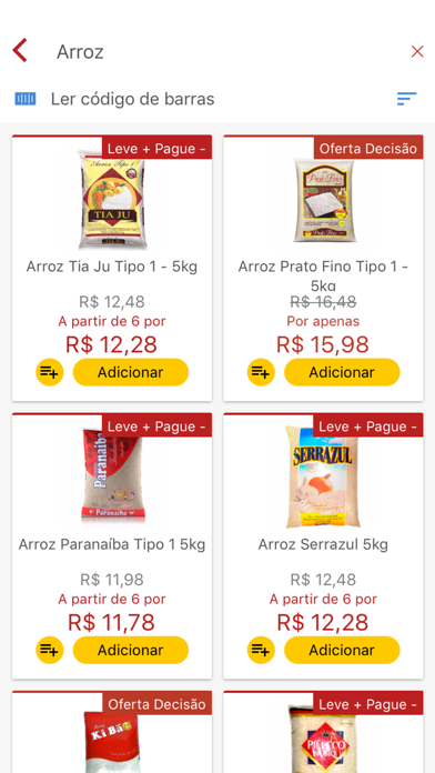 Decisão Entrega - Supermercado screenshot 4