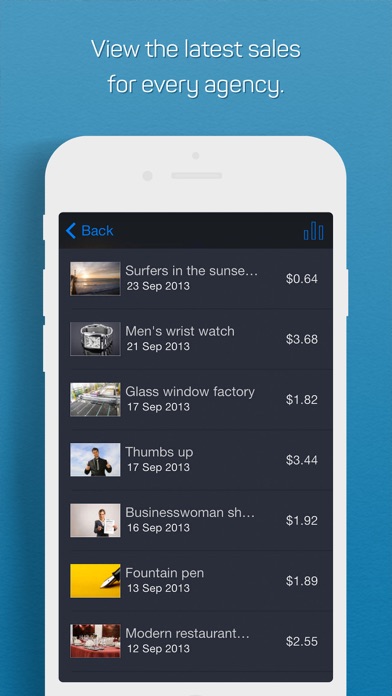 Microstockr Screenshot on iOS