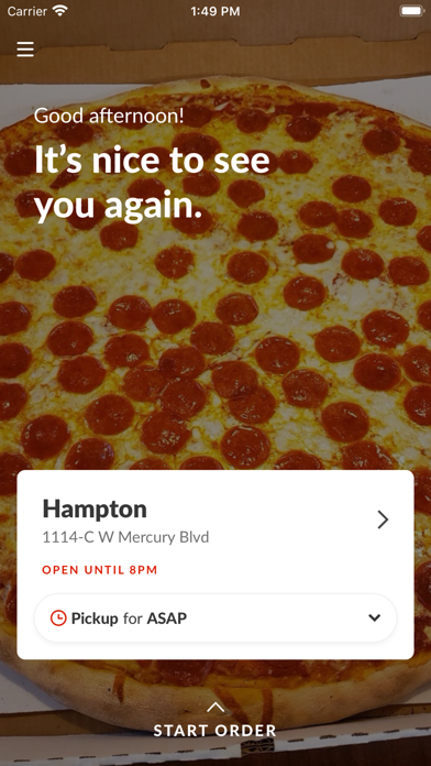 Andrea's Pizza in Hampton screenshot 2