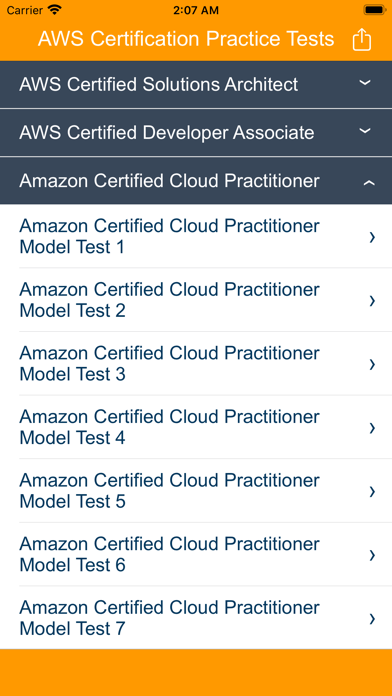 AWS Cert Practice Tests screenshot 3