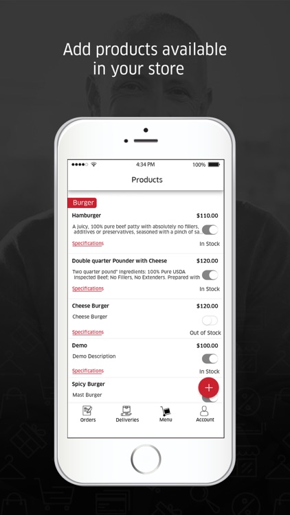 DeliverySwift Store screenshot-3