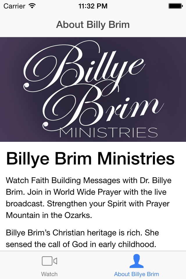 Billye Brim Official screenshot 4