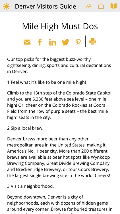 Denver Visitors Guide screenshot-6