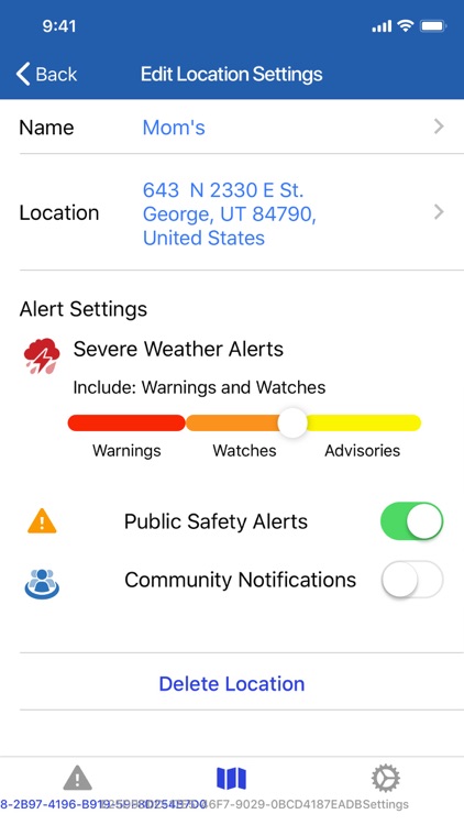 AlertSense My Alerts