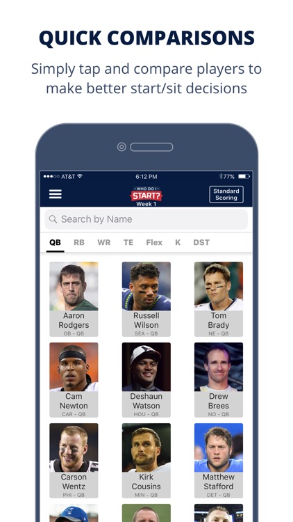 FantasyPros Who Do I Start?
