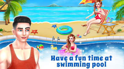 Princess Swimming Pool Party screenshot 2