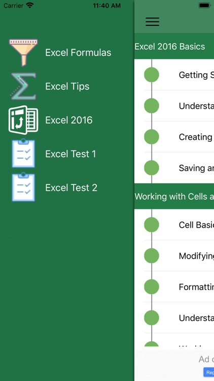 Excel Quick Start Tutorial