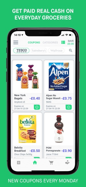 iphone coupon app uk