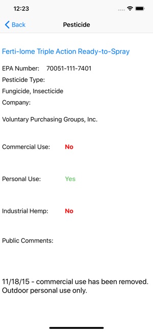 Colorado Cannabis Pesticides(圖2)-速報App