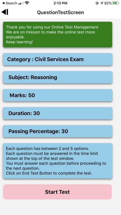 Online Test Management System screenshot-4