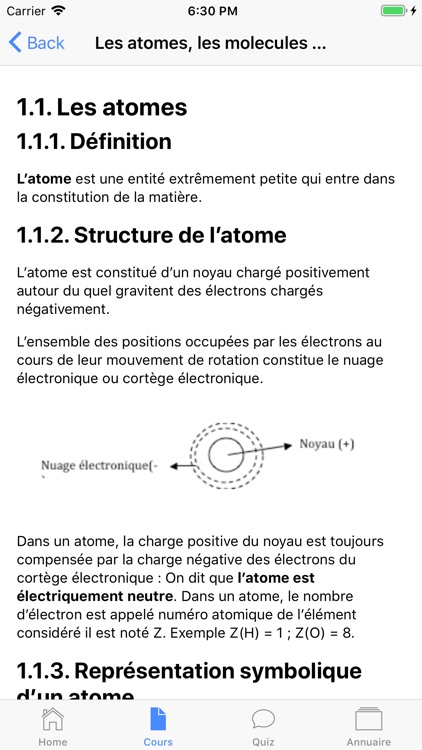 Chimie 3ème