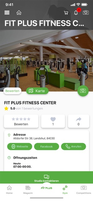 FIT PLUS Fitness Center(圖4)-速報App