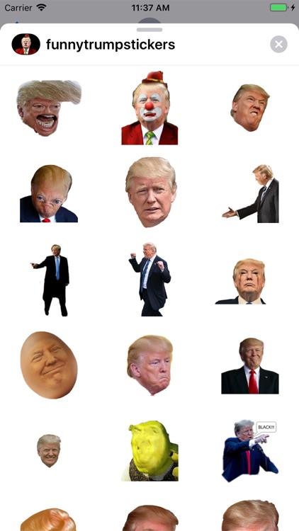 Funny Donald Trump Stickers screenshot-4