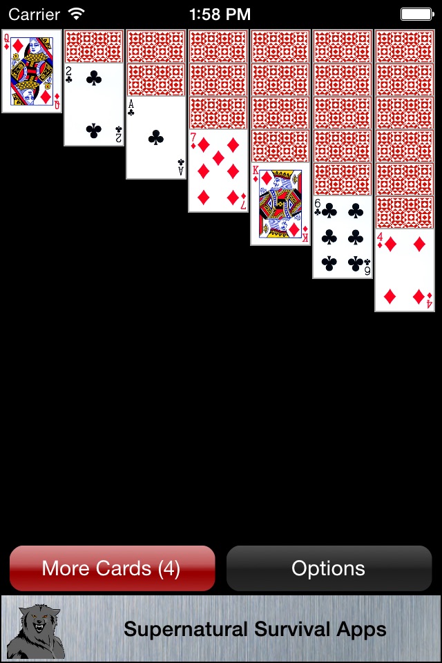 Spiderette Classic Solitaire screenshot 2