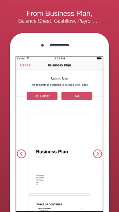 How to cancel & delete Business Templates for Pages from iphone & ipad 2