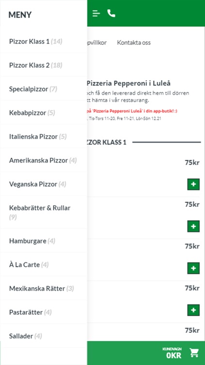 Pizzeria Pepperoni Luleå