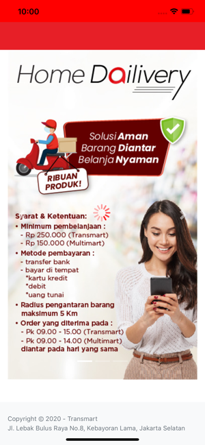 Transmart Home Delivery