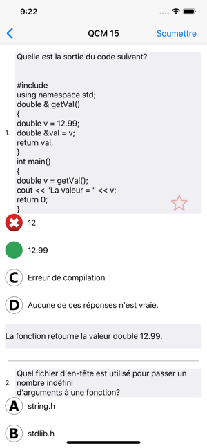 QCM C++ Entrainement(圖4)-速報App