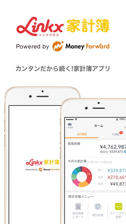 Linkx 家計簿 Powered by マネーフォワード