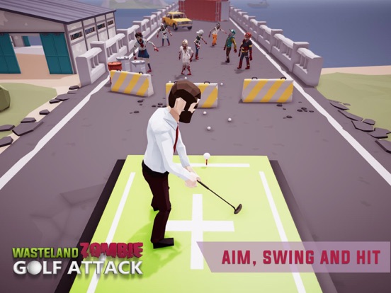 Wasteland Zombie Golf Attack screenshot 2