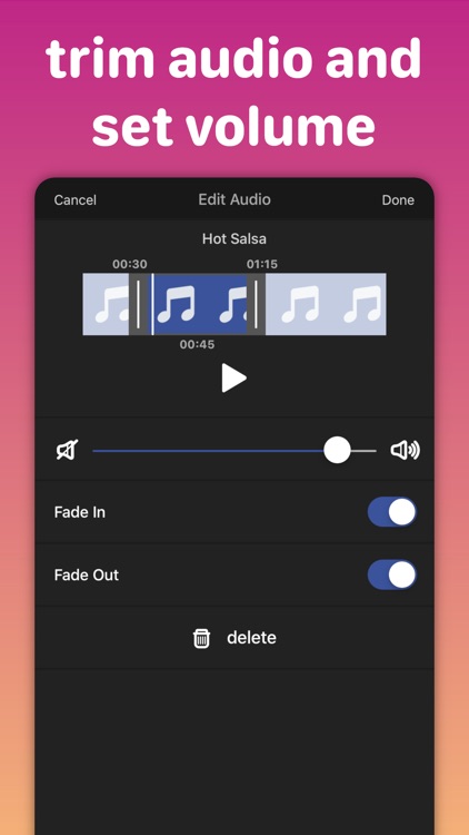 Add Music, Merge, & Trim Video screenshot-5