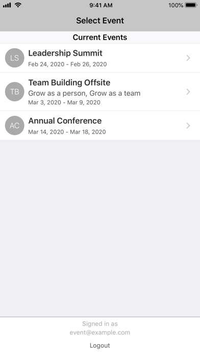 Dechert LLP Events screenshot 3