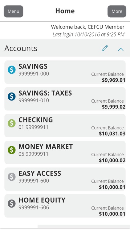 CEFCU Mobile Banking screenshot-3