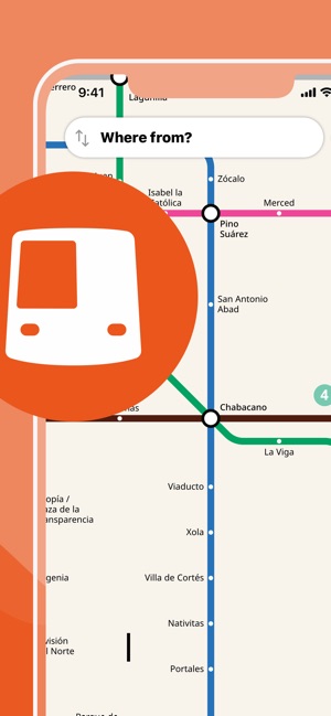 Mexico City Metro Map