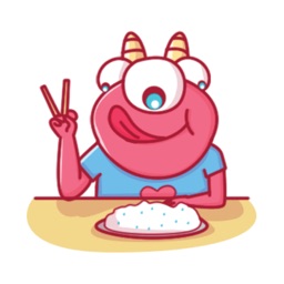 3 Eyes Kaijyu sticker